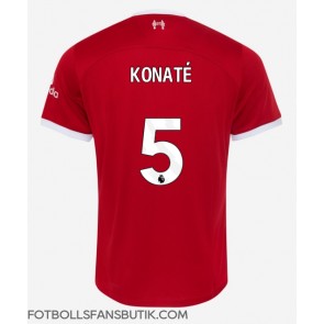 Liverpool Ibrahima Konate #5 Replika Hemmatröja 2023-24 Kortärmad